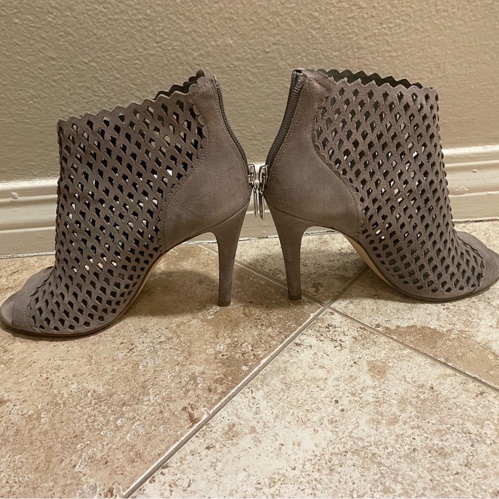 Ivanka Trump Grey Heels